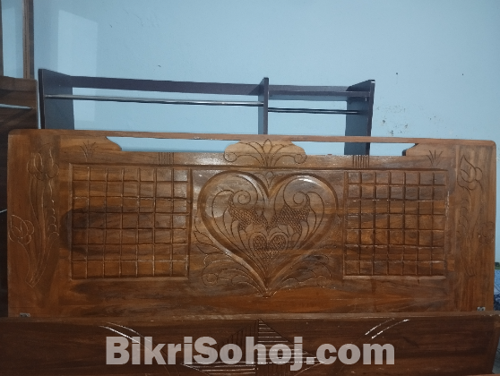 কাঠের খাট